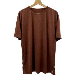 Vuori clay red short sleeve zephyr tee